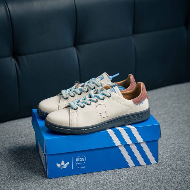 Adidas Stan Smith Brain Dead 阿迪达斯 史密斯 潮流运动鞋男女款 货号：Ih3432 尺码：36 36.5 37.5 38 38.5