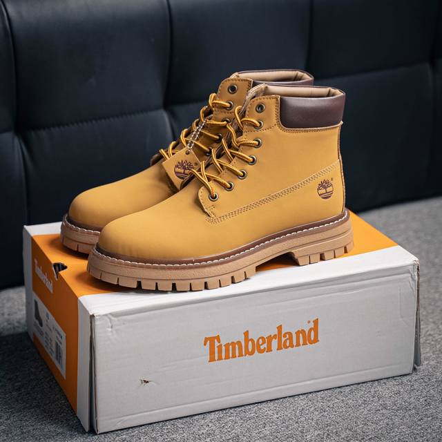 新货timberland添柏岚 天伯伦 2024秋冬新品 毛绒内里保暖锁热 秋冬必备户外休闲大黄靴系列 #广东大厂品质 原盒原包装 #24Ss新款 时尚潮流搭配