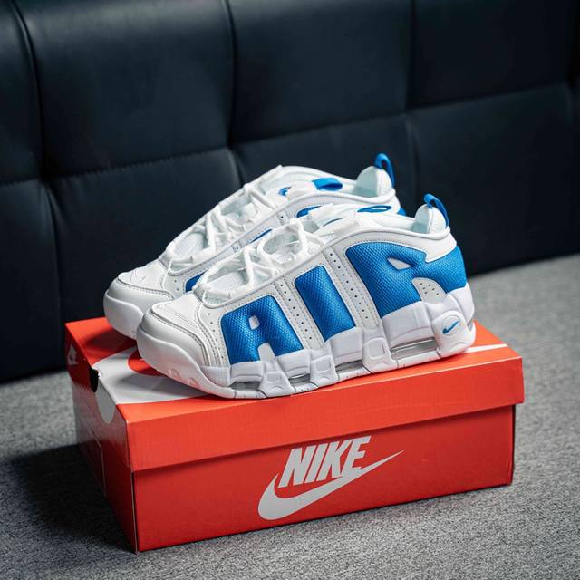 耐克nike Wmns Air More Uptempo Gs Barely Green 皮蓬初代系列经典高街百搭休闲运动文化篮球鞋 货号：Fz3055 101