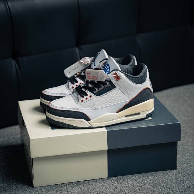 Air Jordan 3 Retro 迈克尔 乔丹aj3代中帮复古休闲运动文化篮球鞋 货号：Fz5649 100 尺码：36 37 37.5 38 39 39.