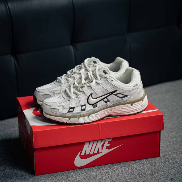 Nike P-6000 系列低帮复古老爹风休闲运动舒适慢跑鞋 购入原鞋原装纸板楦头开发 独家私模四层组合大底 市场唯一正确版本 良心定价 新配色陆续出货 进口三