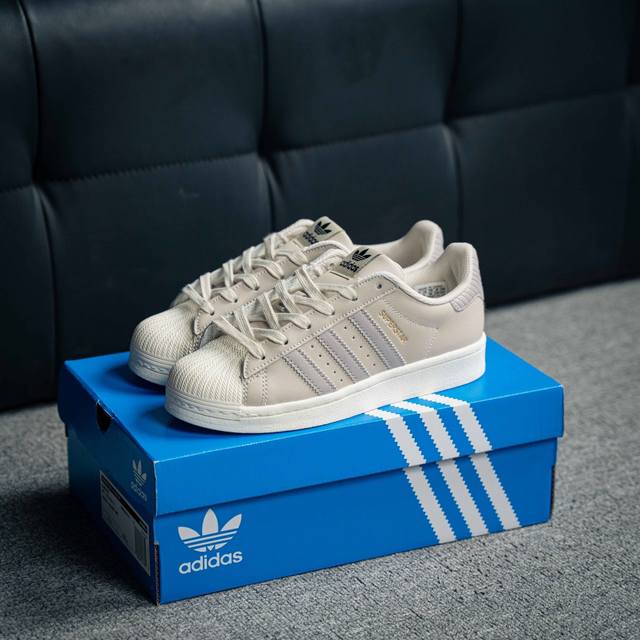 阿迪达斯adidas三叶草 Originals Superstar贝壳头系列低帮经典百搭休闲运动板鞋 货号：Gw4437 尺码：36 37 37.5 38 38