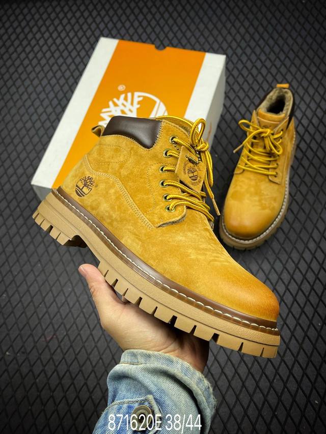 新货#Timberland添柏岚 天伯伦 2024秋冬新品 毛绒内里保暖锁热 秋冬必备户外休闲大黄靴系列 #广东大厂品质 原盒原包装 #24Ss新款 时尚潮流搭