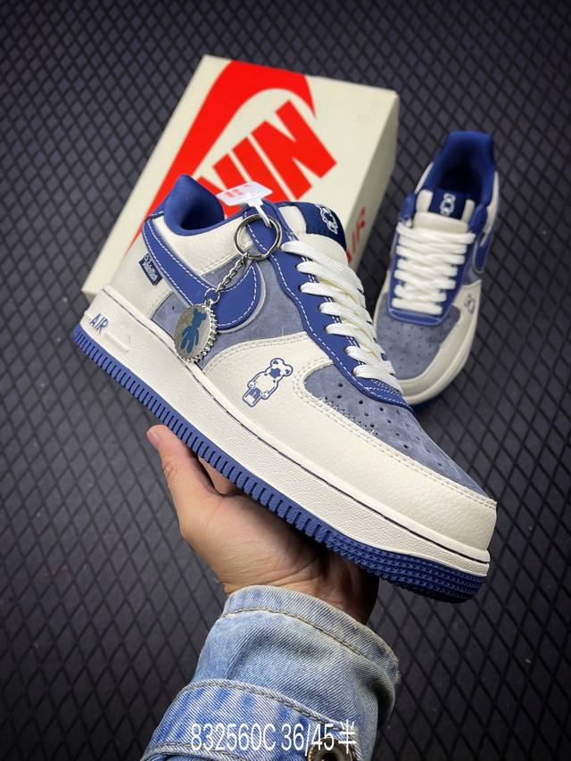 公司级nike Air Force 1‘07 原楦头原纸板 打造纯正低帮空军版型 专注外贸渠道 全掌内置蜂窝气垫 原盒配件 原厂中底钢印、拉帮完美 货号:Kk1