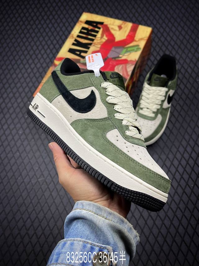 公司级nike Air Force 1‘07 原楦头原纸板 打造纯正低帮空军版型 专注外贸渠道 全掌内置蜂窝气垫 原盒配件 原厂中底钢印、拉帮完美 货号:Di3