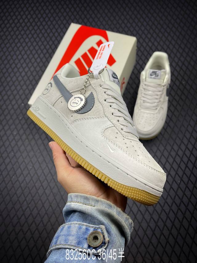 公司级nike Air Force 1‘07 原楦头原纸板 打造纯正低帮空军版型 专注外贸渠道 全掌内置蜂窝气垫 原盒配件 原厂中底钢印、拉帮完美 货号:Df0