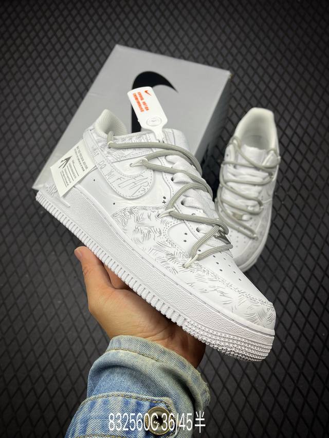 公司级nike Air Force 1'07 Lv8 原楦头原纸板 打造纯正低帮空军版型 专注外贸渠道 全掌内置蜂窝气垫 原盒配件 原厂中底钢印、拉帮完美 货号