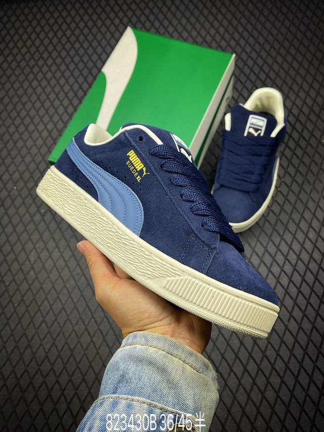 公司级puma Suede Xl复古单品 彪马 防滑耐磨低帮德训板鞋 货号:395205 17 尺码:36 37 37.5 38 38.5 39 40 40.5