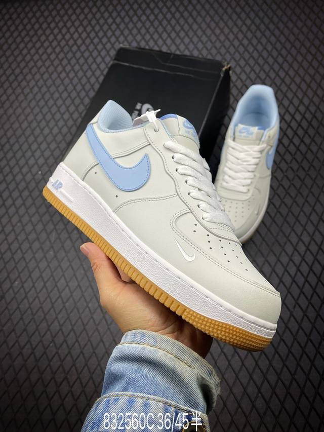 公司级nike Air Force 1'07 Lv8 原楦头原纸板 打造纯正低帮空军版型 专注外贸渠道 全掌内置蜂窝气垫 原盒配件 原厂中底钢印、拉帮完美 货号