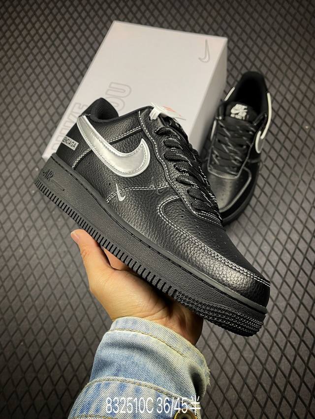 公司级nike Air Force 1‘07 原楦头原纸板 打造纯正低帮空军版型 专注外贸渠道 全掌内置蜂窝气垫 原盒配件 原厂中底钢印、拉帮完美 货号:Cw2