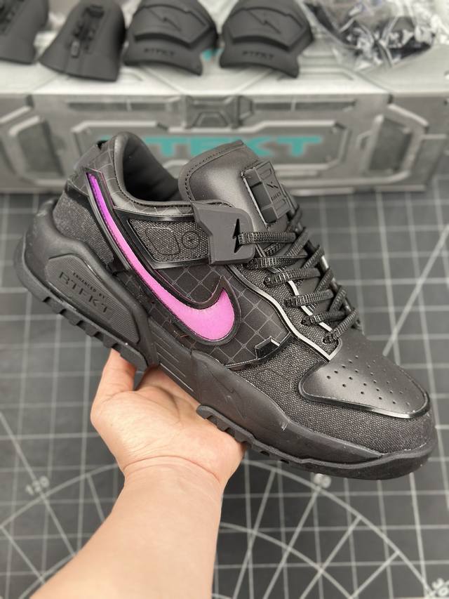 Rtfkt Studios X Nk Dunk Genesis Low 扣篮元宇宙系列经典低帮休闲运动滑板板鞋 鞋舌配件可拆卸 虚拟数字时尚单位 Rtfkt S