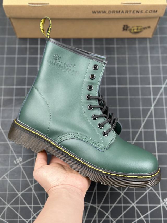 著名工鞋品牌-马汀博士dr. Martens Bex 8-Eye Boot 1460系列复古八孔系带全皮马丁靴 尺码：36-45 Z1L5