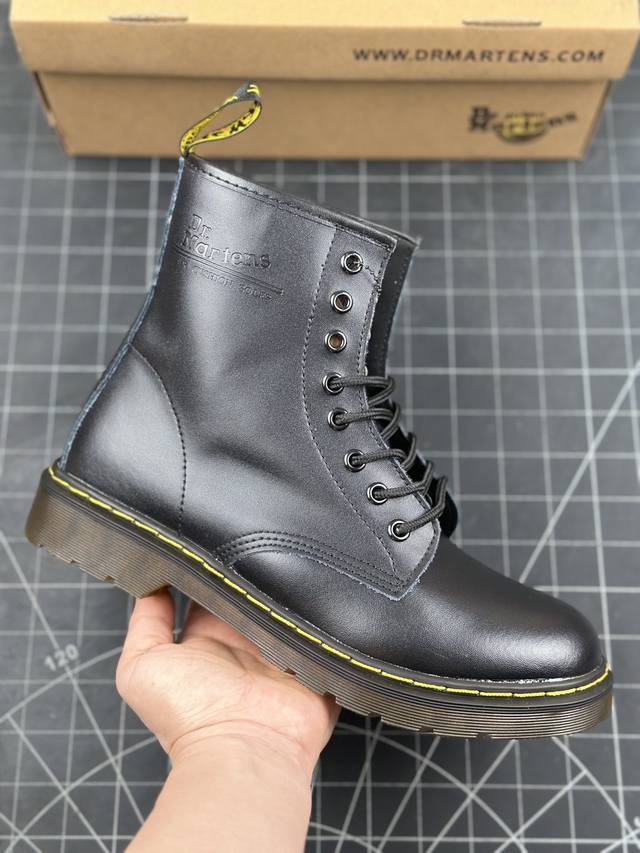 著名工鞋品牌-马汀博士dr. Martens Bex 8-Eye Boot 1460系列复古八孔系带全皮马丁靴 尺码：36-45 Z1L5