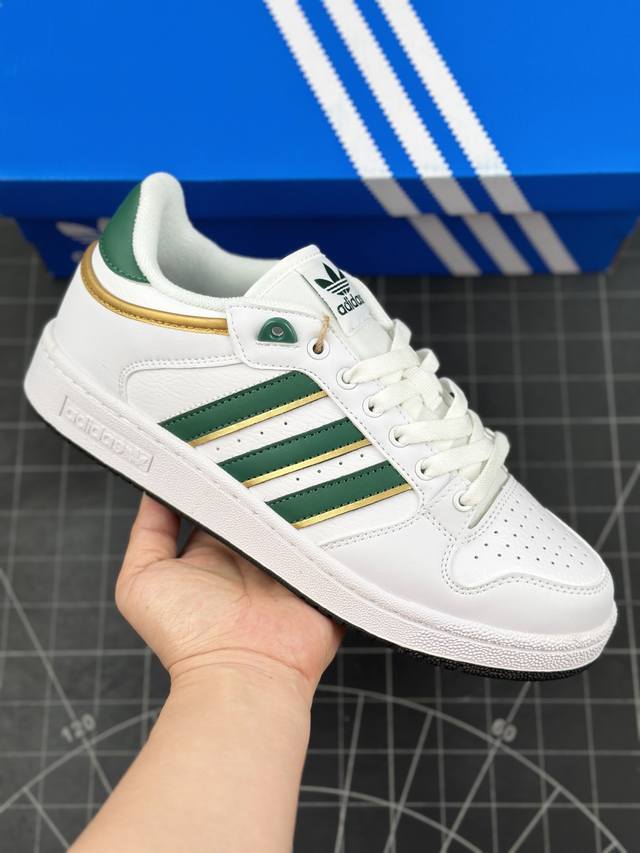 阿迪达斯adidas Centennial Rm休闲篮球运动板鞋 Centennial系列鞋款于1985年为篮球运动而生，时尚魅力经久不衰。这款adidas经典