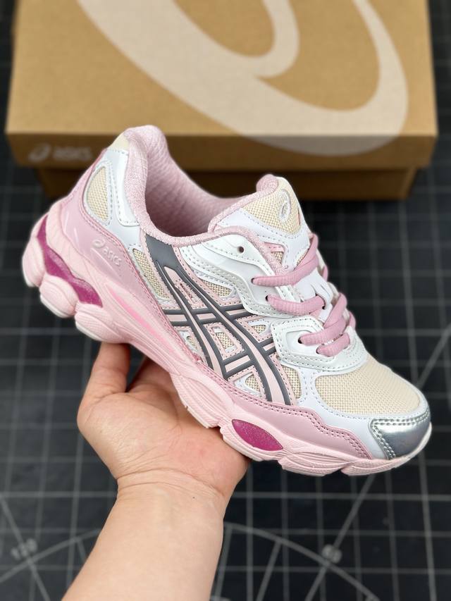 公司级亚瑟士asics Gel-Nyc 时尚运动复古情侣老爹鞋 完美的外观和精美的外观，是完美的选择 亚洲运动鞋于 年夏季推出。 普通系带确保良好的支撑 , 完