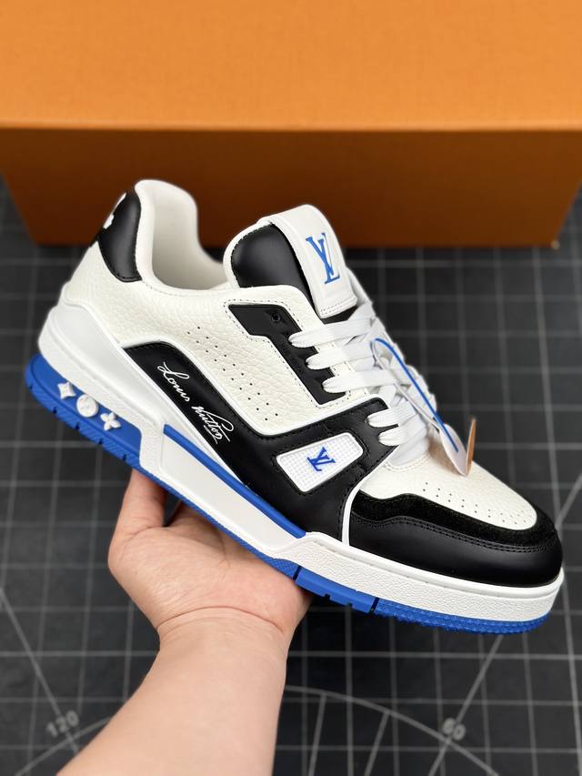 Tyler X Louis Vuitton 路易威登 Lv Trainer 联名款 低帮休闲板鞋 海淘代购同渠道品质 高端零售 外贸充正专供 原版购入开发 Zp