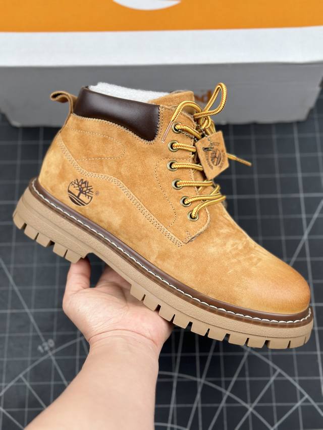 新货#Timberland添柏岚 天伯伦 2024秋冬新品 毛绒内里保暖锁热 秋冬必备户外休闲大黄靴系列 #广东大厂品质 原盒原包装 #24Ss新款 时尚潮流搭