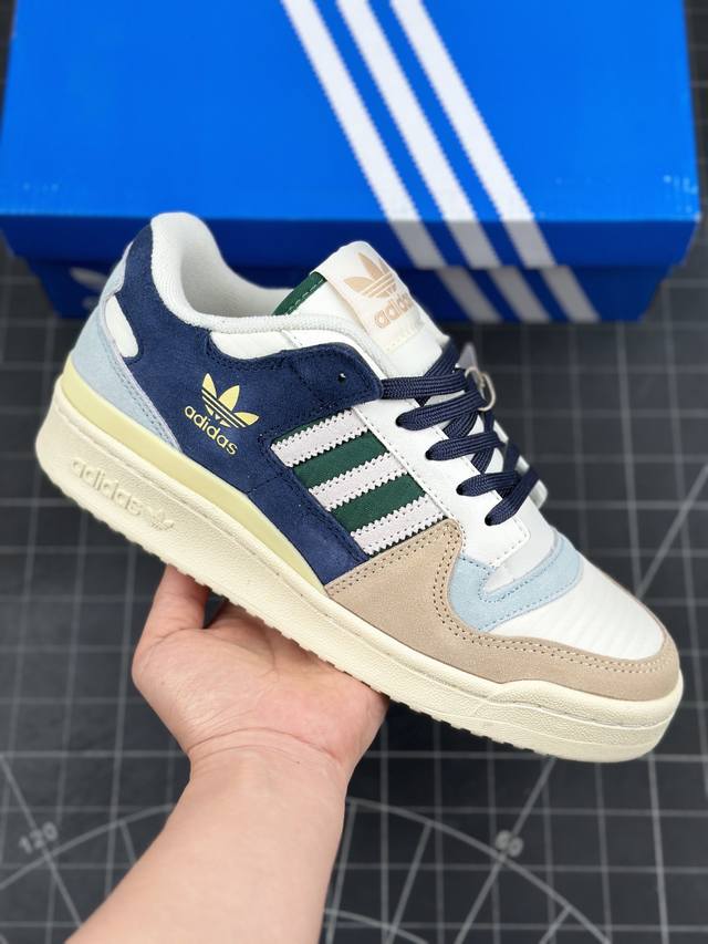 Adidas 阿迪达斯 Forum 84 Low Cl Shoes罗马系列 饰有摩登细节的forum 经典板鞋运动鞋休闲篮球运动鞋 当adidas Forum篮