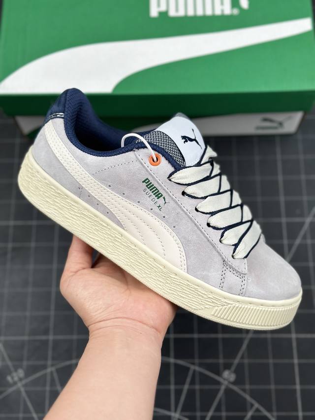 公司级puma Suede Xl Skate 复古单品 彪马 防滑耐磨低帮德训板鞋 货号:397243 01 D1X5 尺码:35 36 37 37.5 38