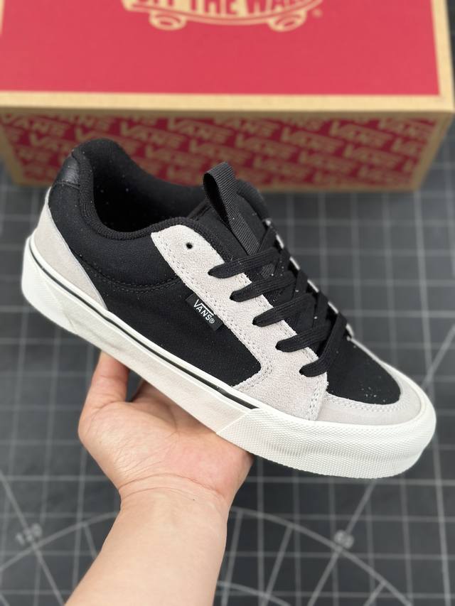 范斯vans Vault Knu-Skool Vr3 Lx Black Grey 坎普尔 茱利安系列低帮复古硫化休闲运动板鞋“肥胖版浅灰黑” 要说整个年最为热门