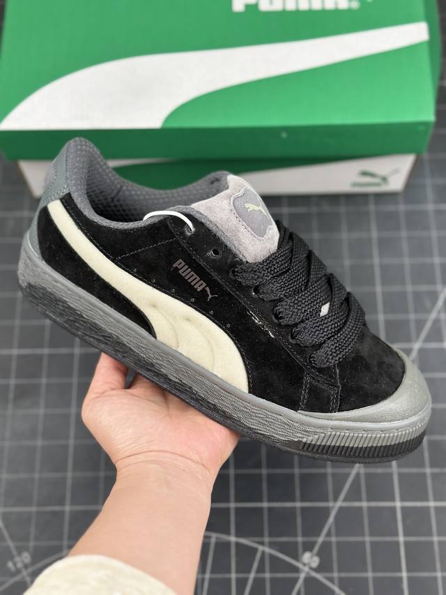 公司级puma Suede Xl Skate 复古单品 彪马 防滑耐磨低帮德训板鞋 简约大方的造型设计，给人以随性休闲的时尚格调，穿着舒适轻便，运动灵活自如，满