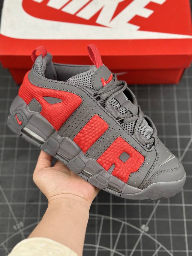 耐克 Nike Air More Uptempo '96 皮蓬全掌气垫男女子运动鞋厚底增高缓震慢跑鞋 续写 20 世纪 80 年代和 90 年代篮球运动飞速发展