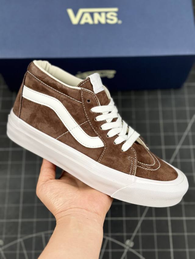 Vans Sk8-Mid Reissue 83 高阶支线 麂皮休闲复古中帮滑板鞋 全新vps高阶支线 继承了vans Vault Og以及 Vans 安纳海姆的