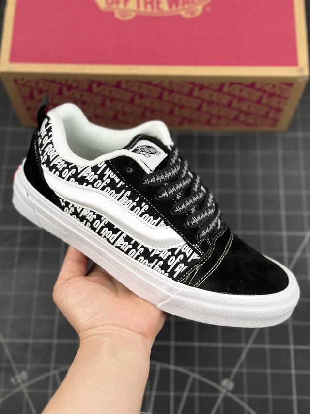 万斯vans Knu Skool Vr3 面包鞋 范斯官方 Fog三方联名款 Vans超火的土豆鞋，复古经典，鞋头放大、包边上移加厚、鞋舌加厚。Vans Cla