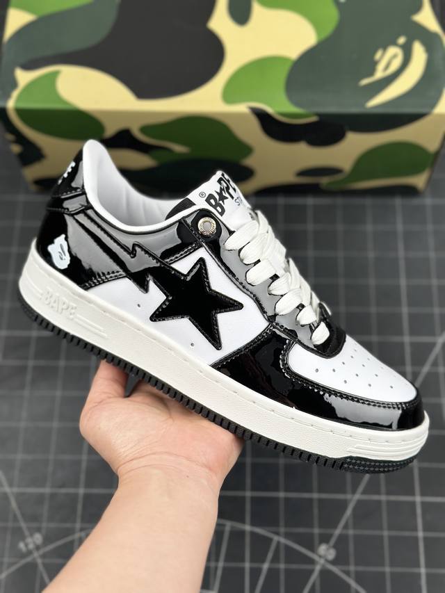 潮流教父nigo品牌 Bape Sta “Tokyo”经典百搭休闲运动板鞋 经典猿人头设计 纯正版型 海玻璃鞋垫 内置全掌气垫 全套顶级包装 包含猿人logo定