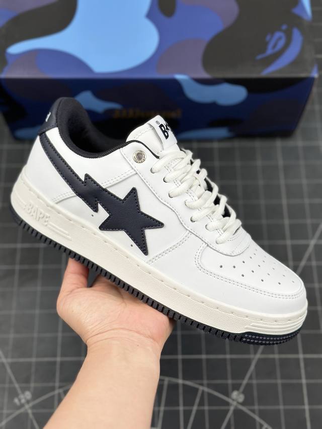 潮流教父nigo品牌 Bape Sta “Tokyo”经典百搭休闲运动板鞋 经典猿人头设计 纯正版型 海玻璃鞋垫 内置全掌气垫 全套顶级包装 包含猿人logo定