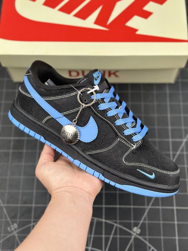 公司级耐克nike Dunk Low Retro扣篮系列 复古低帮休闲运动滑板板鞋 采用脚感柔软舒适zoomair气垫 有效吸收滑板等极限运动在落地时带来的冲击