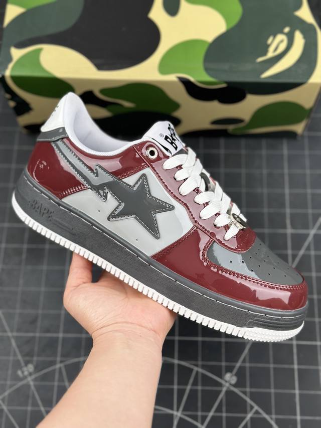 潮流教父nigo品牌 Bape Sta “Tokyo”经典百搭休闲运动板鞋 经典猿人头设计 纯正版型 海玻璃鞋垫 内置全掌气垫 全套顶级包装 包含猿人logo定