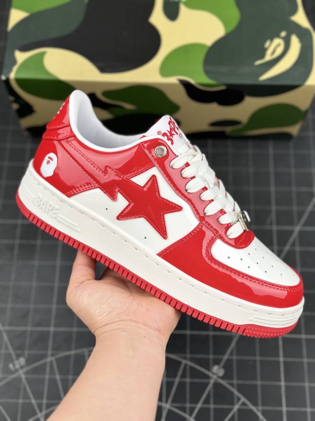 潮流教父nigo品牌 Bape Sta “Tokyo”经典百搭休闲运动板鞋 经典猿人头设计 纯正版型 海玻璃鞋垫 内置全掌气垫 全套顶级包装 包含猿人logo定