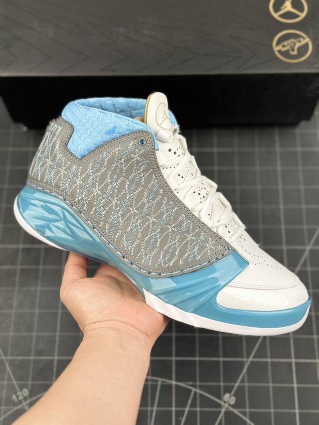 Air Jordan 23 Aj23 乔23 简版中帮复古休闲运动文化篮球鞋 #采用翻毛皮组合牛津布鞋面材质 内嵌缜密定位拉帮及注胶效果 中底pu内嵌开窗式ai