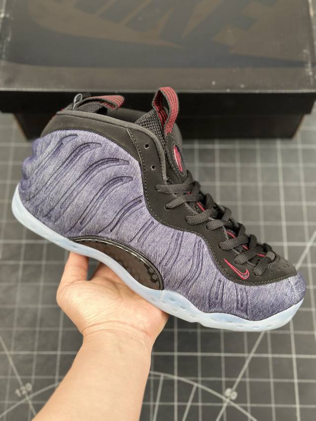 公司级nike Air Foamposite One Xx 喷泡 中帮 复古篮球鞋 纯胶透明橡胶大底超强止滑 原楦纸板开发 鞋身流线型 原厂高强度抗扭定型后跟