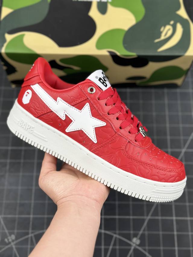 潮流教父nigo品牌 Bape Sta “Tokyo”经典百搭休闲运动板鞋 经典猿人头设计 纯正版型 海玻璃鞋垫 内置全掌气垫 全套顶级包装 包含猿人logo定