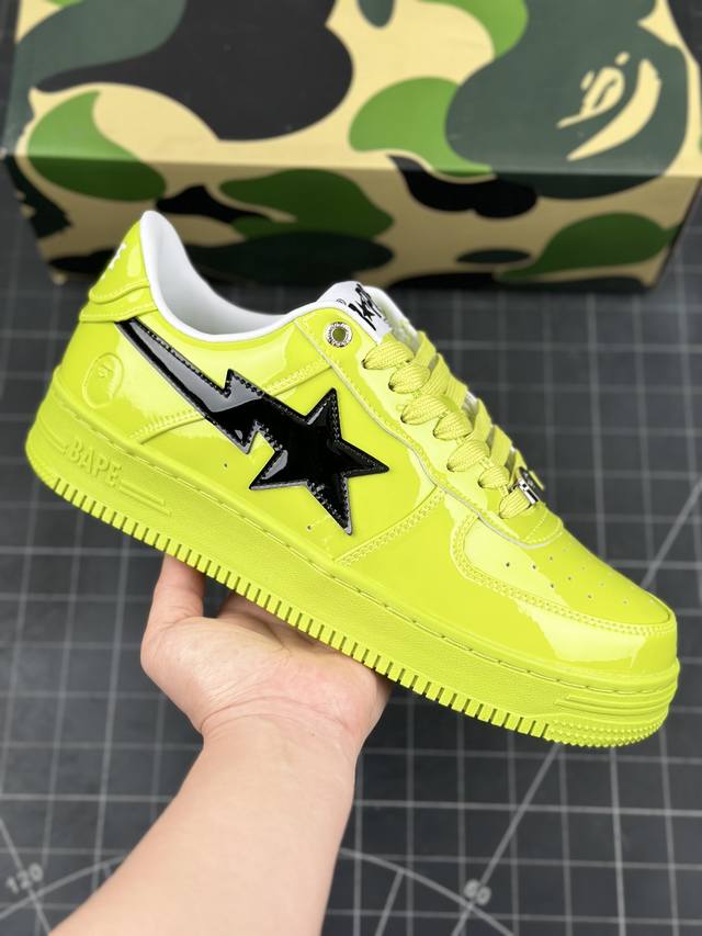 潮流教父nigo品牌 Bape Sta “Tokyo”经典百搭休闲运动板鞋 经典猿人头设计 纯正版型 海玻璃鞋垫 内置全掌气垫 全套顶级包装 包含猿人logo定