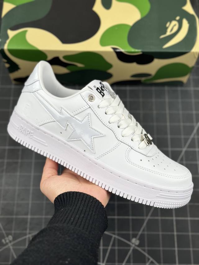 潮流教父nigo品牌 Bape Sta “Tokyo”经典百搭休闲运动板鞋 经典猿人头设计 纯正版型 海玻璃鞋垫 内置全掌气垫 全套顶级包装 包含猿人logo定