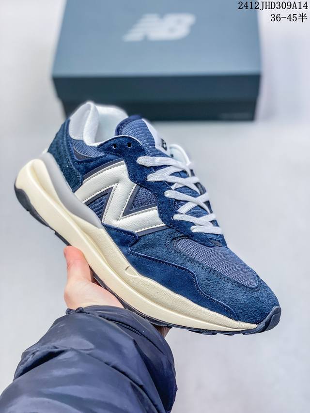 公司级带半码36-45半 Newbalance Nb官方授权24新款男鞋女鞋复古运动休闲鞋m5740Rg 编码：12Jhd309A14