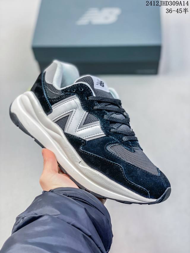 公司级带半码36-45半 Newbalance Nb官方授权24新款男鞋女鞋复古运动休闲鞋m5740Rg 编码：12Jhd309A14