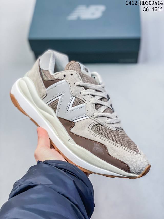 公司级带半码36-45半 Newbalance Nb官方授权24新款男鞋女鞋复古运动休闲鞋m5740Rg 编码：12Jhd309A14