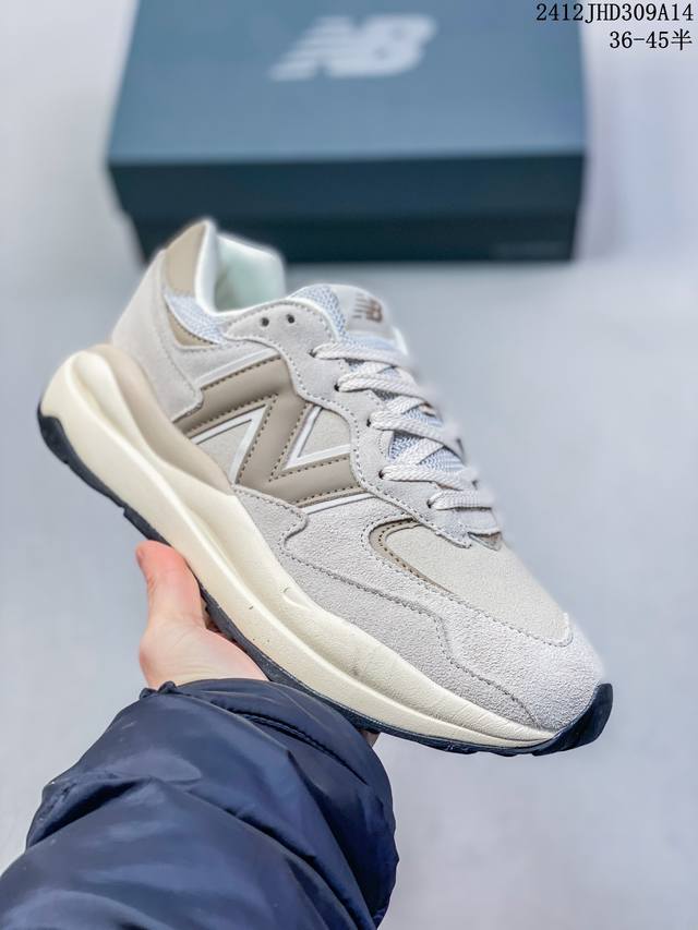 公司级带半码36-45半 Newbalance Nb官方授权24新款男鞋女鞋复古运动休闲鞋m5740Rg 编码：12Jhd309A14