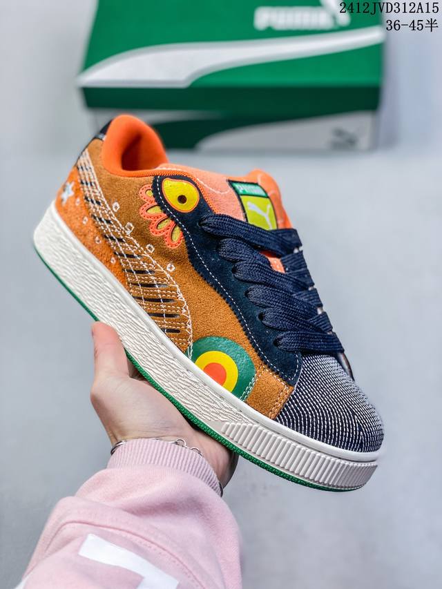 公司级puma Suede Xl联名复古单品 彪马 防滑耐磨低帮德训板鞋 尺码:35.5 36 37 37.5 38 38.5 39 40 40.5 41 42