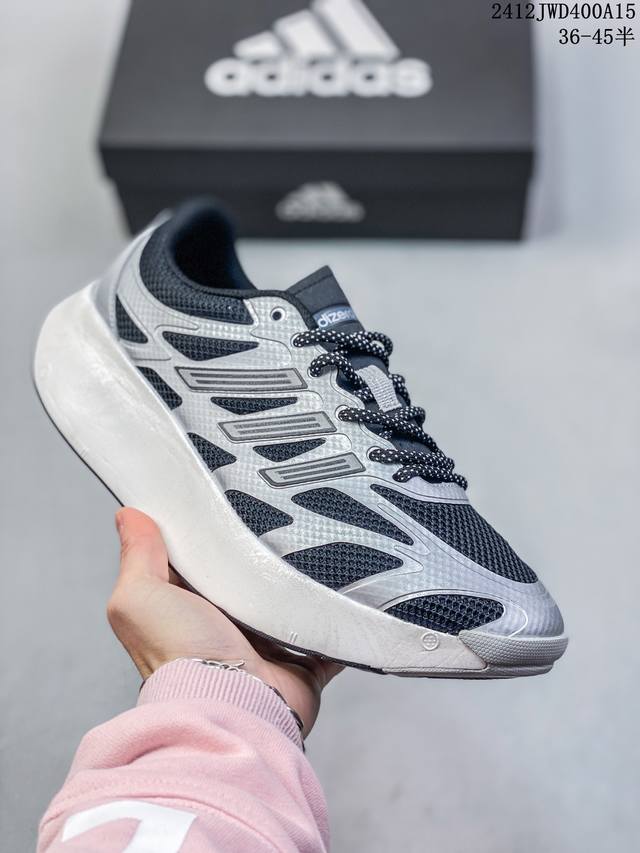 公司级adidas Adizero Aruku 柔软舒适防滑耐磨 阿迪达斯 低帮跑步鞋 货号:Ji0308 尺码:35.5 36 36.5 37 38 38.5