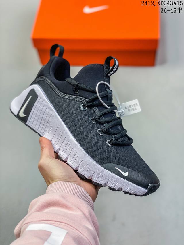 公司级nike Free Metcon 6 网布 圆头 系带 减震防滑 低帮 训练鞋 货号:Fj7127-003 尺码:36 36.5 37.5 38 38.5