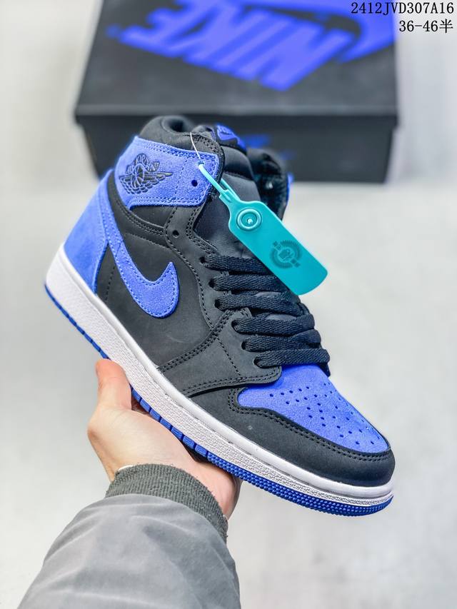 公司级 耐克 男女同款运动板鞋 Nike Air Jordan 1 Retro High Og 乔丹一代aj1 乔1 Aj1 篮球鞋复刻运动鞋。皮面高帮板鞋的设