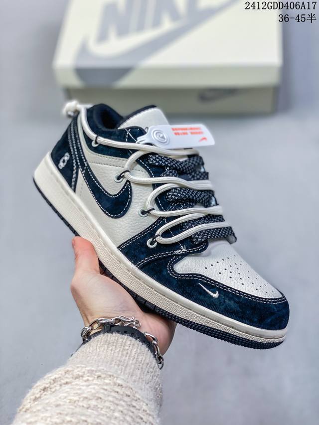 公司级 头层 Bearbrick X Air Jordan 1 Low 积木熊 X Aj1 低帮 联名灰白色 Aj1 乔丹1代 Aj1 乔1 低邦 联名灰白 乔