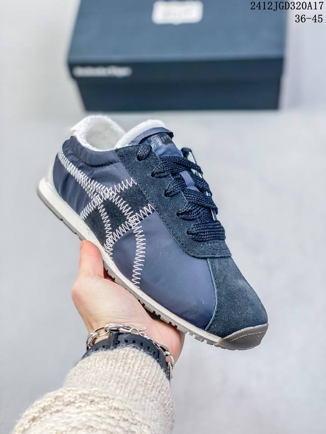 Onitsuka Tiger鬼塚虎 新款时尚舒适休闲运动鞋 Tiger Corsair A55跑步鞋#Onitsukatiger##鬼塚虎#全新tiger Co