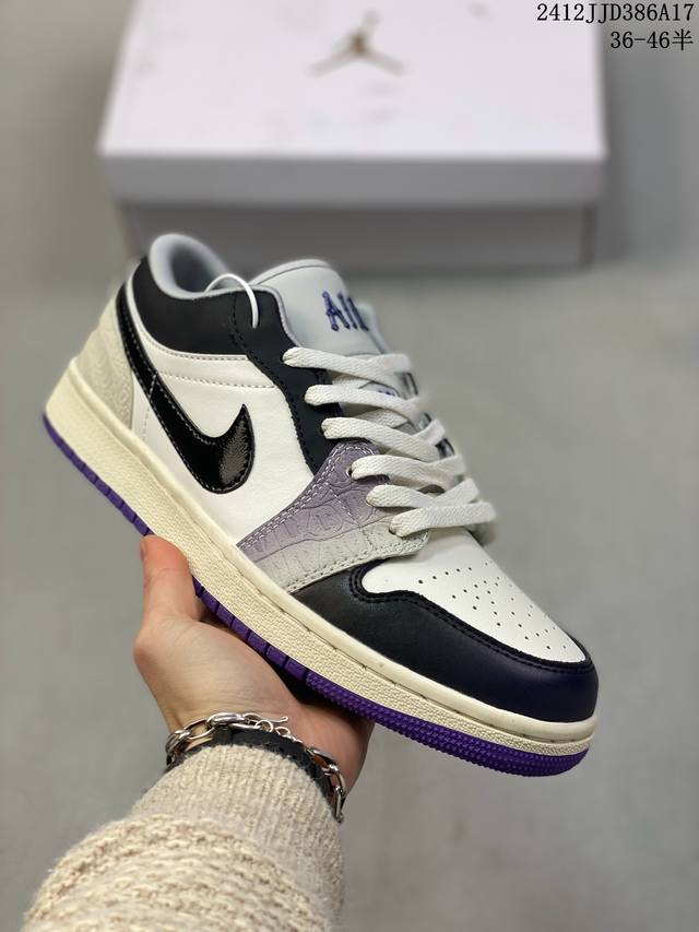 头层公司级真标带半码！ 耐克nike Air Jordan 1 Mid“ Aj1 乔1代 乔丹一代低帮系列经典复古文化休闲运动篮球鞋采用头层皮与牛剖革鞋面材质#