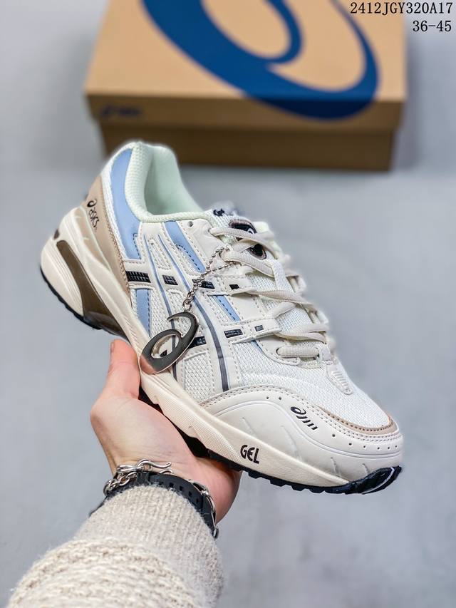 Asics Gel-1090 性价比超高版本 亚瑟士运动休闲透气专业跑鞋 进口双层丝纤维工程网布鞋面 轻量舒适透气材质 中底3D可视gel缓震胶效果 升级fly